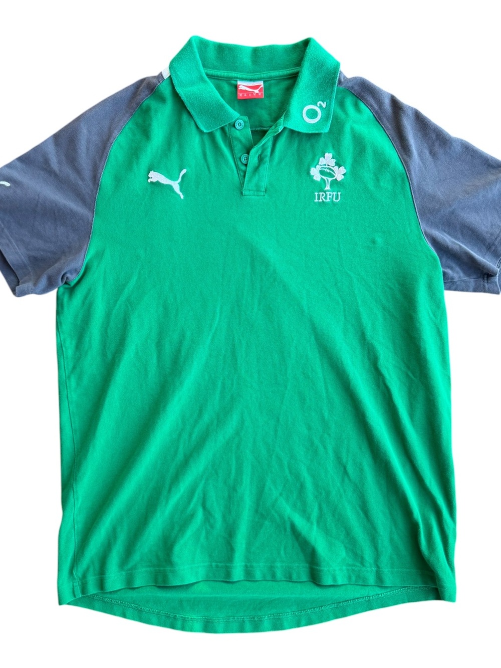 IRFU Ireland Rugby Puma Men’s Green Polo Shirt Size: XL